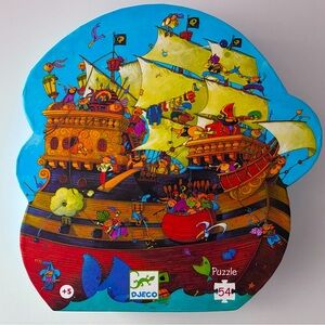 Djeco “Barbarossa’s Boat” puzzle, 54 pieces